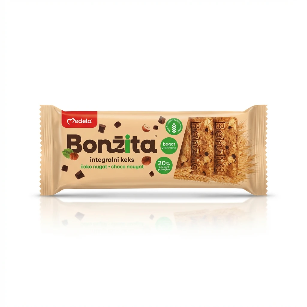 Bonžita keks čoko nugat 120g Medela biotacka prodavnica zdrave hrane