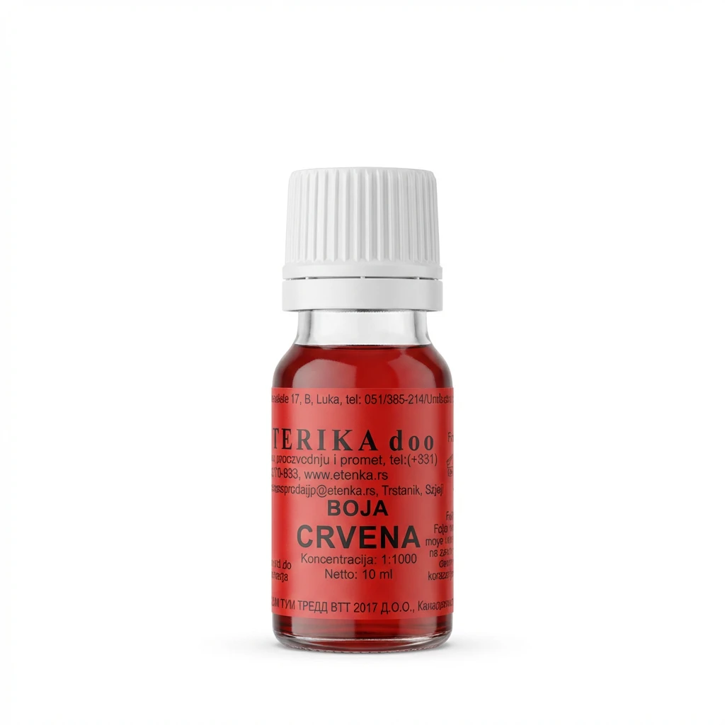 Crvena boja 10 ml biotacka prodavnica zdrave hrane