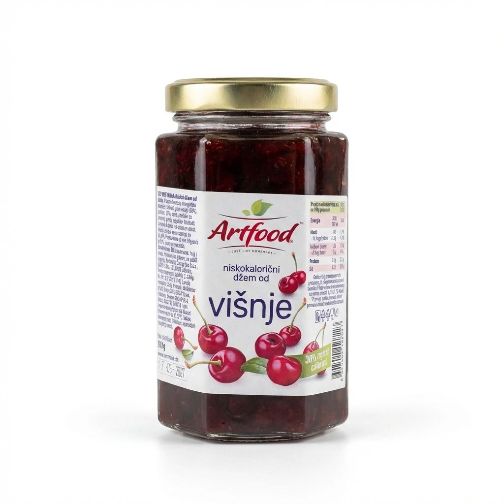 Džem od višnje 300 g Artfood biotacka prodavnica zdrave hrane