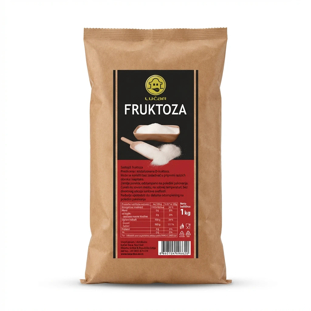 Fruktoza 1 kg Lučar biotacka prodavnica zdrave hrane