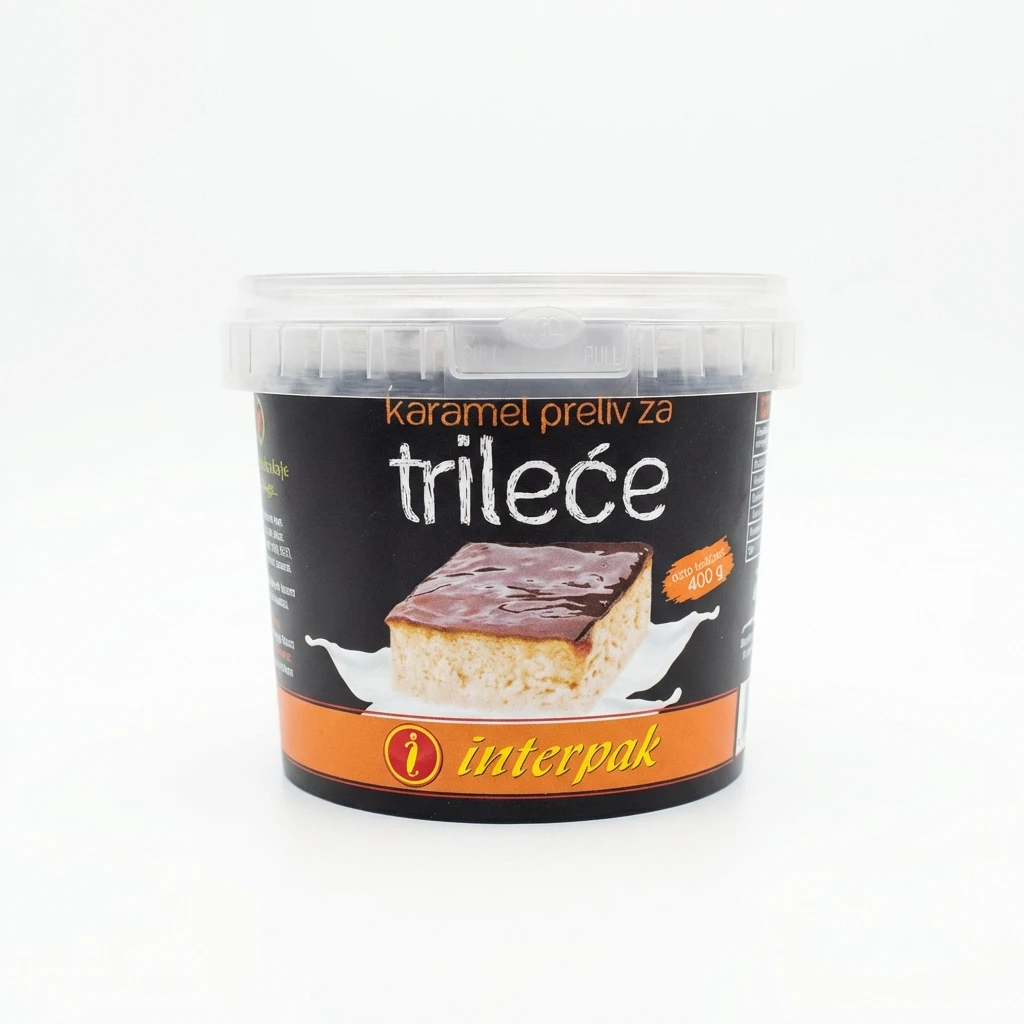 Karamel preliv za trileće 400 g Interpak biotacka prodavnica zdrave hrane