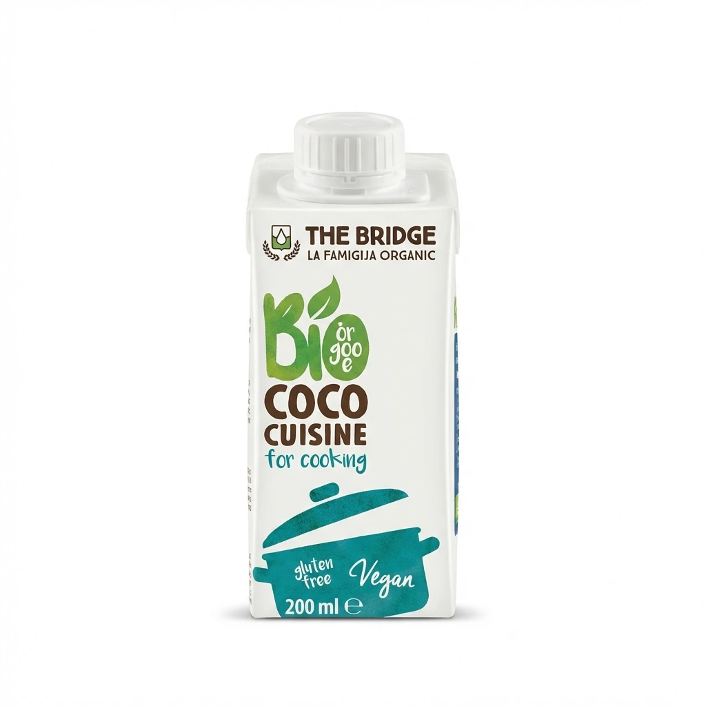 Kokosov krem za kuvanje 200 ml The Bridge biotacka prodavnica zdrave hrane