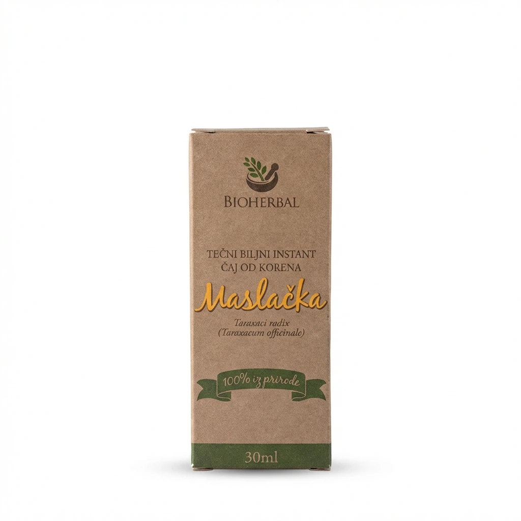Maslačak kapi 30 ml Bioherbal biotacka prodavnica zdrave hrane
