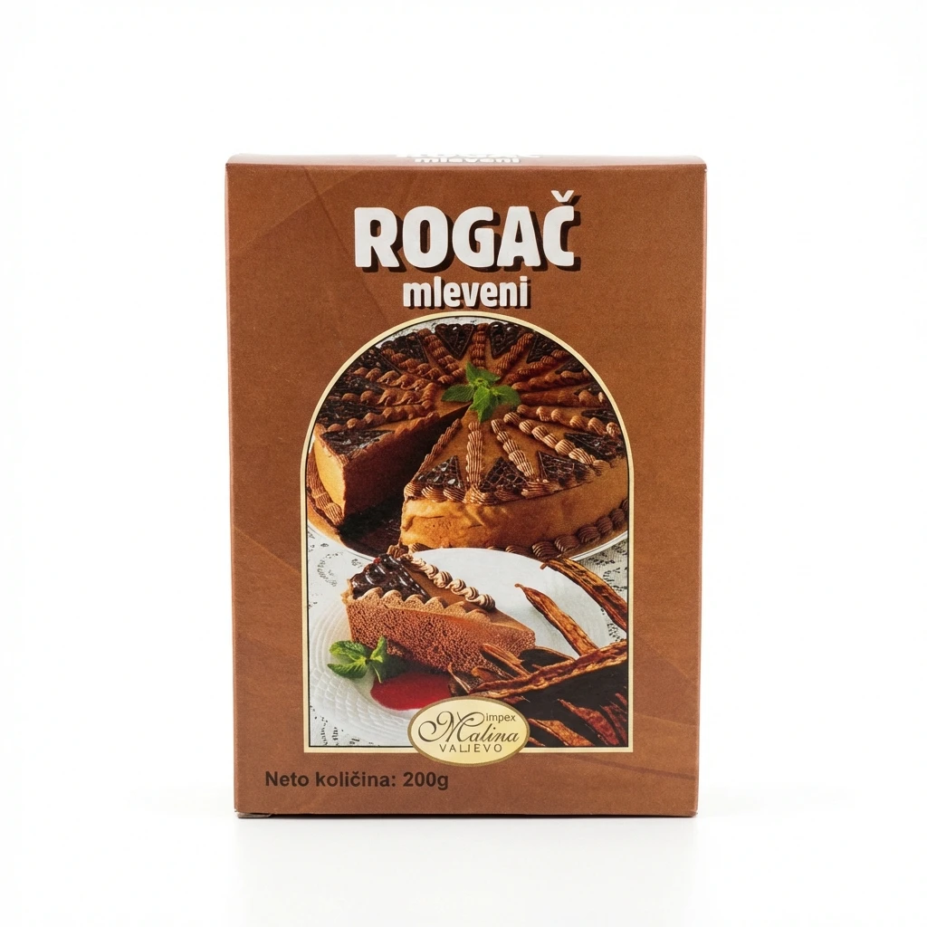 Mleveni rogač 200 g Malina Impex biotacka prodavnica zdrave hrane