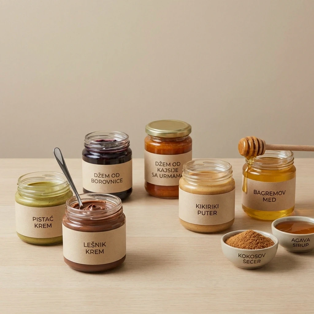 Namazi, med i zaslađivači biotacka prodavnica zdrave hrane