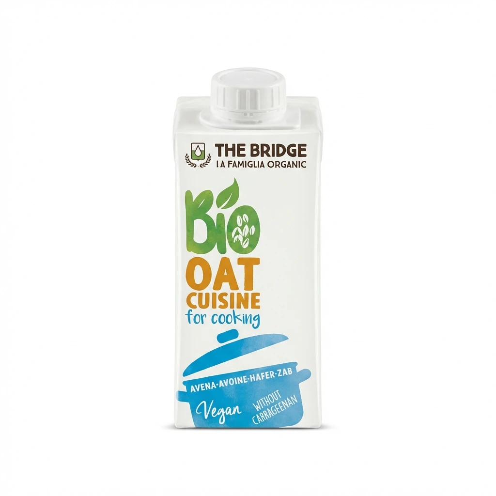 Ovseni krem za kuvanje 200 ml The Bridge biotacka prodavnica zdrave hrane