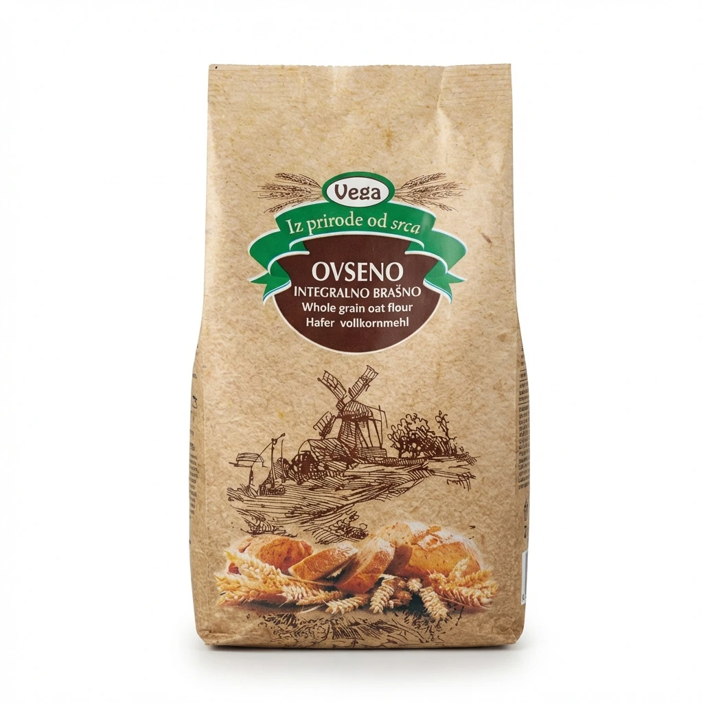 Ovseno brašno 500 g Vega biotacka prodavnica zdrave hrane