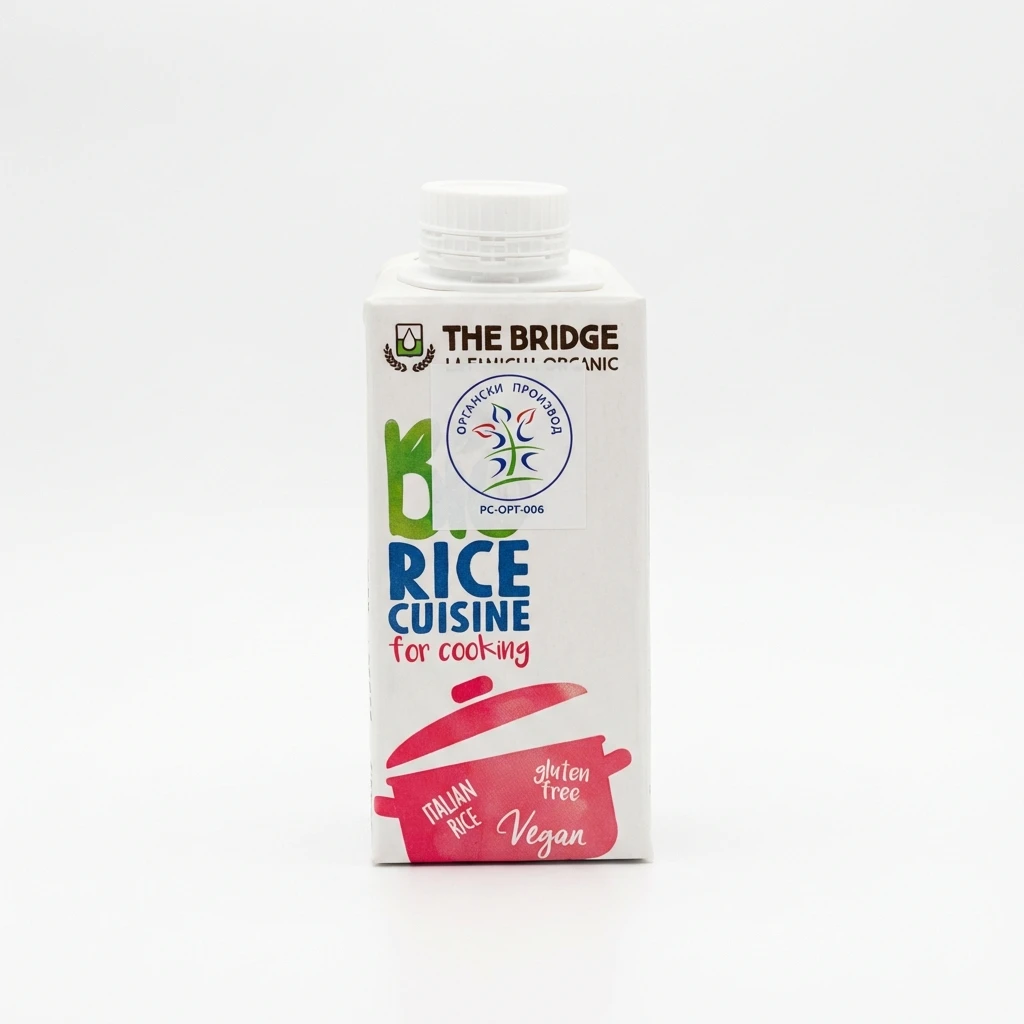 Pirinčani krem za kuvanje 200 ml The Bridge biotacka prodavnica zdrave hrane