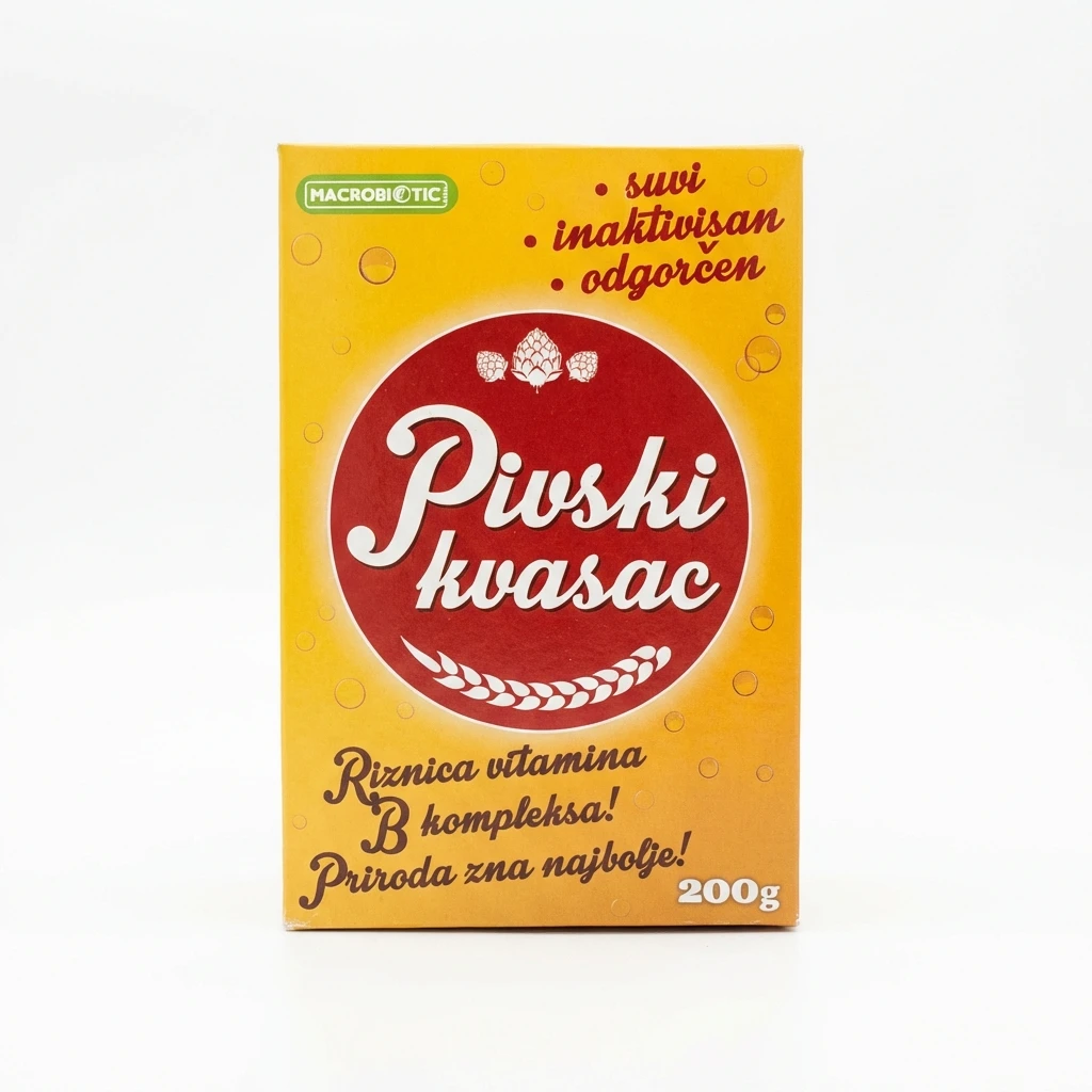 Pivski kvasac 200 g Macrobiotic biotacka prodavnica zdrave hrane