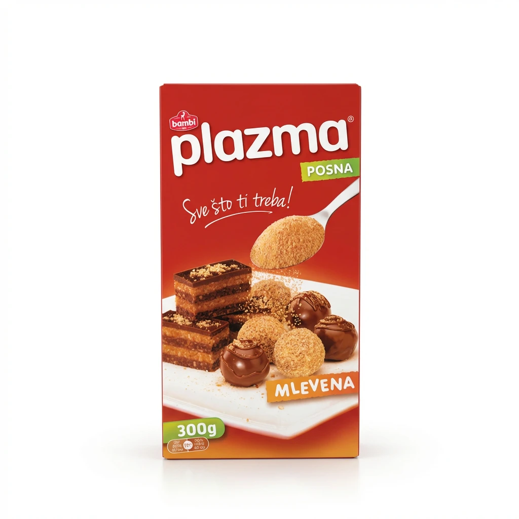 Plazma mlevena posna 300 g Bambi biotacka prodavnica zdrave hrane