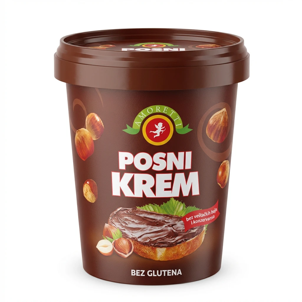 Posni krem 450 g Amoretti biotacka prodavnica zdrave hrane
