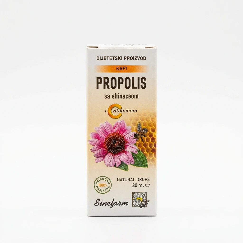 Propolis kapi sa ehinaceom 30 ml Sinefarm biotacka prodavnica zdrave hrane