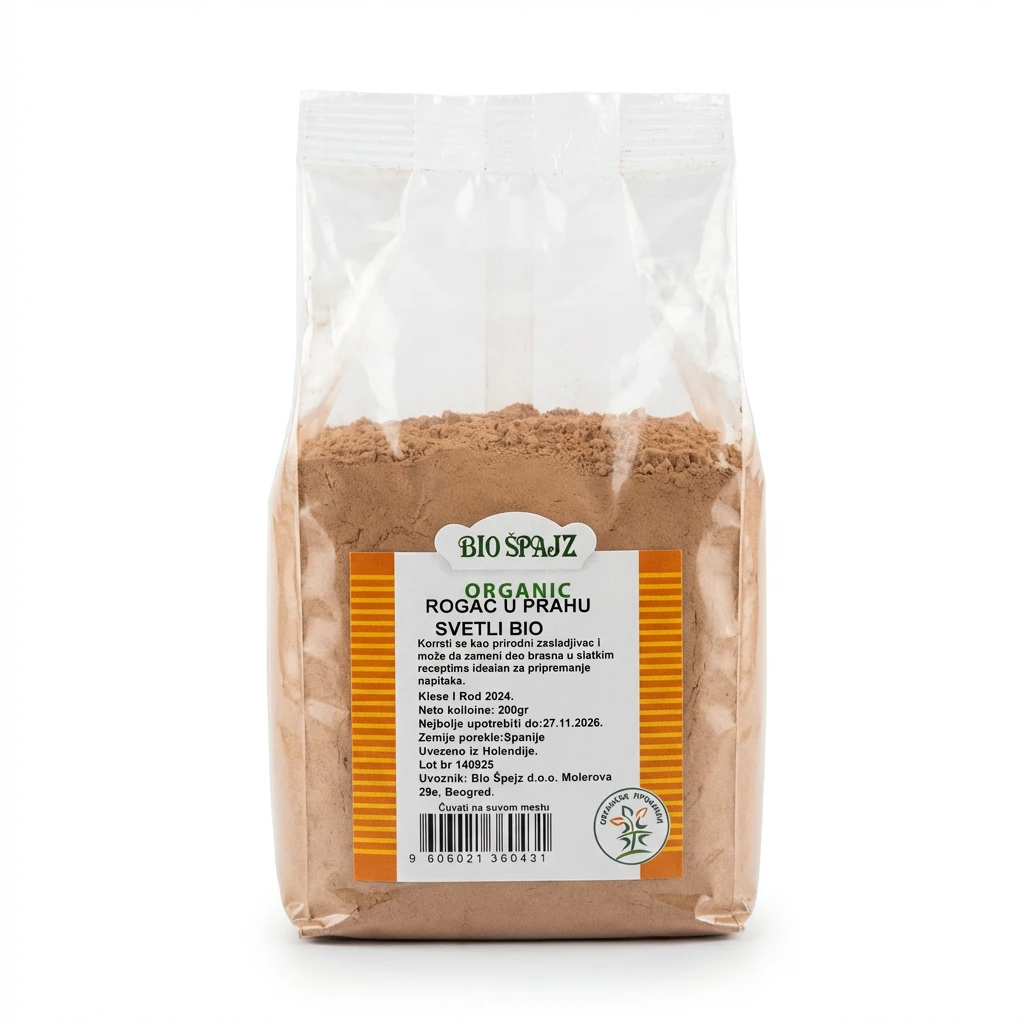Rogač mleveni 200 g Bio Špajz biotacka prodavnica zdrave hrane