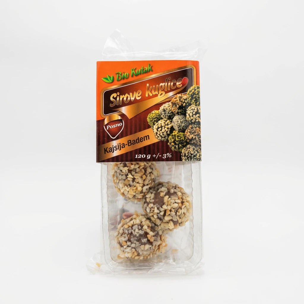 Sirove kuglice kajsija-badem 120 g Bio Kutak biotacka prodavnica zdrave hrane