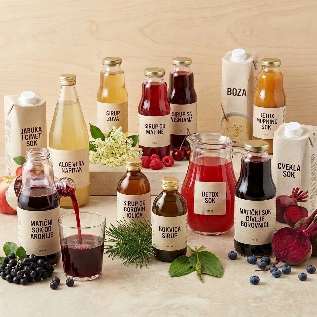 Sirupi i sokovi biotacka prodavnica zdrave hrane