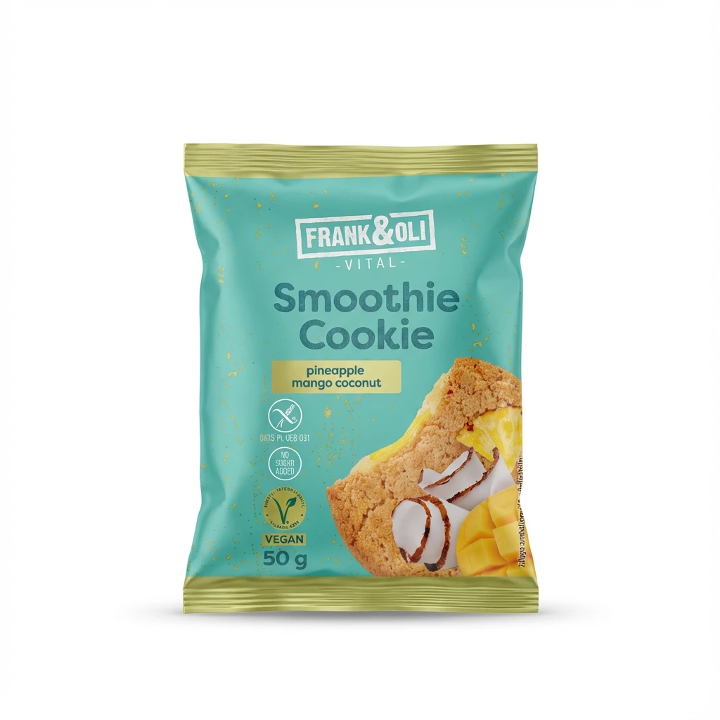 Smoothie keks ananas mango kosos 50 g Frank&Oli biotacka prodavnica zdrave hrane