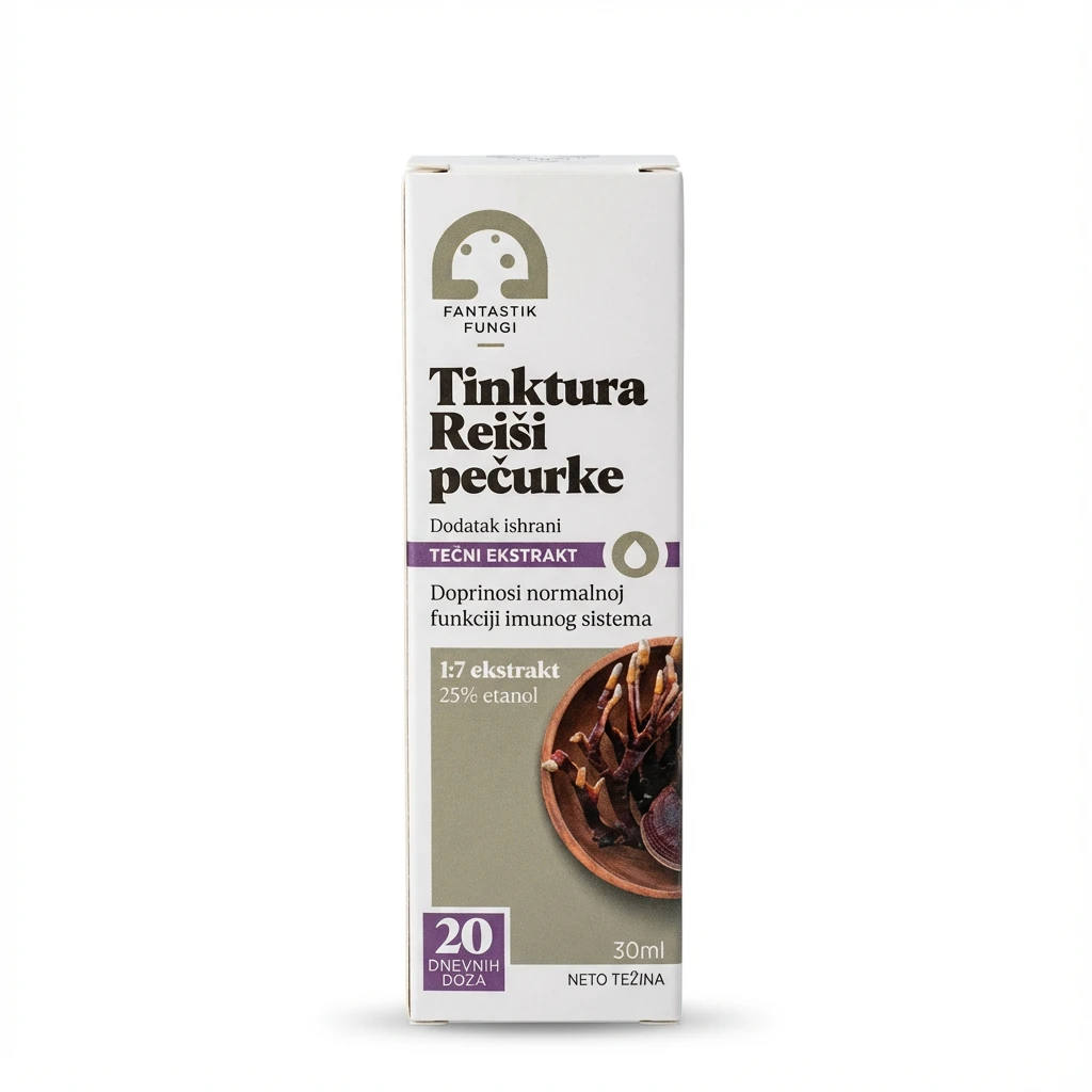 Tinktura reishi pečurke 30 ml Fantastik Fungi biotacka prodavnica zdrave hrane