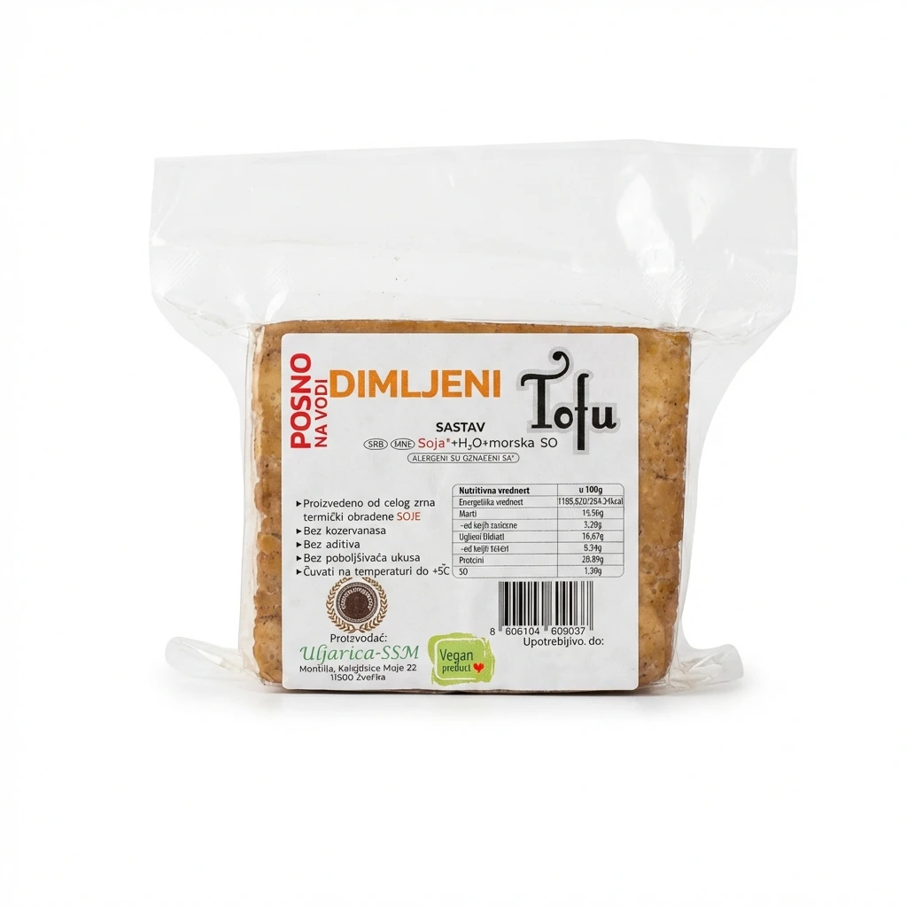 Tofu dimljeni 250 g Uljarica biotacka prodavnica zdrave hrane