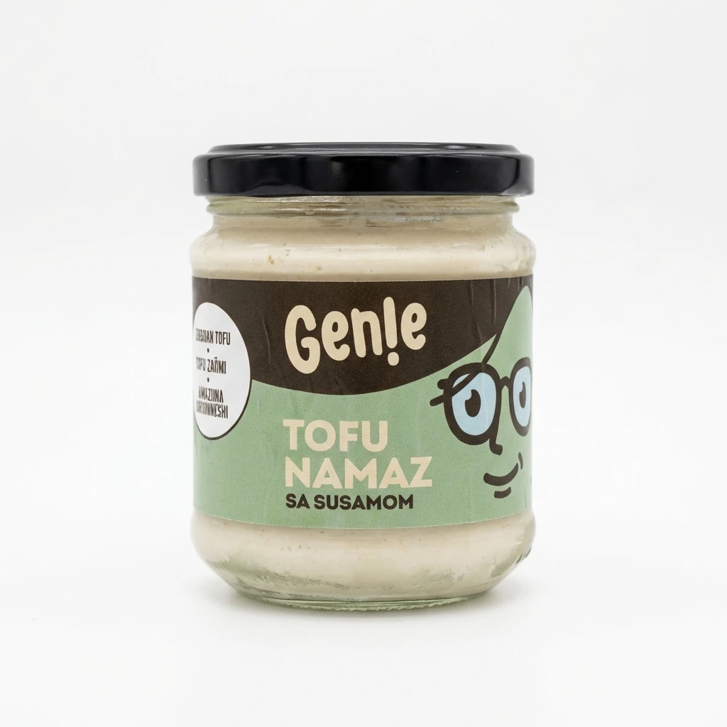 Tofu namaz sa susamom 170 g Genie biotacka prodavnica zdrave hrane