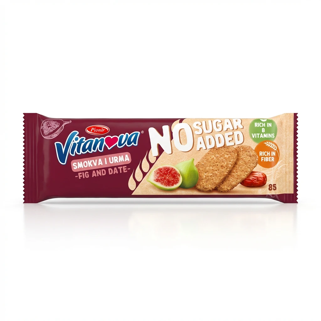 Vitanova keks sa smokvom i urmom 85 g Pionir biotacka prodavnica zdrave hrane