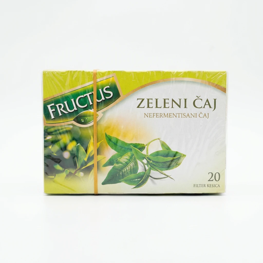 Zeleni čaj filter kesice Fructus biotacka prodavnica zdrave hrane