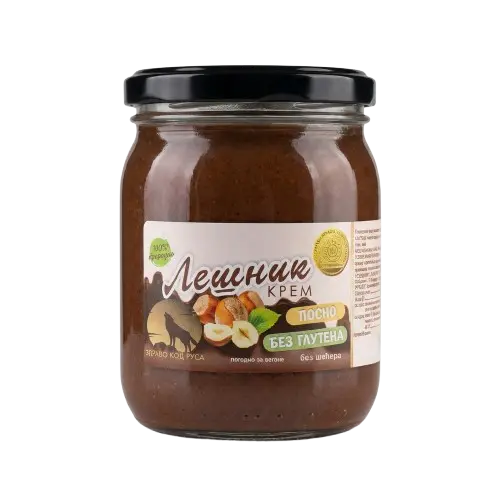 Lešnik krem 550 g Zdravo kod Rusa