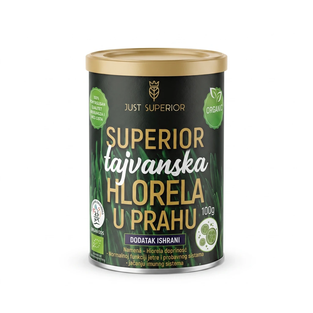 Hlorela u prahu 100 g Just Superior biotacka prodavnica zdrave hrane