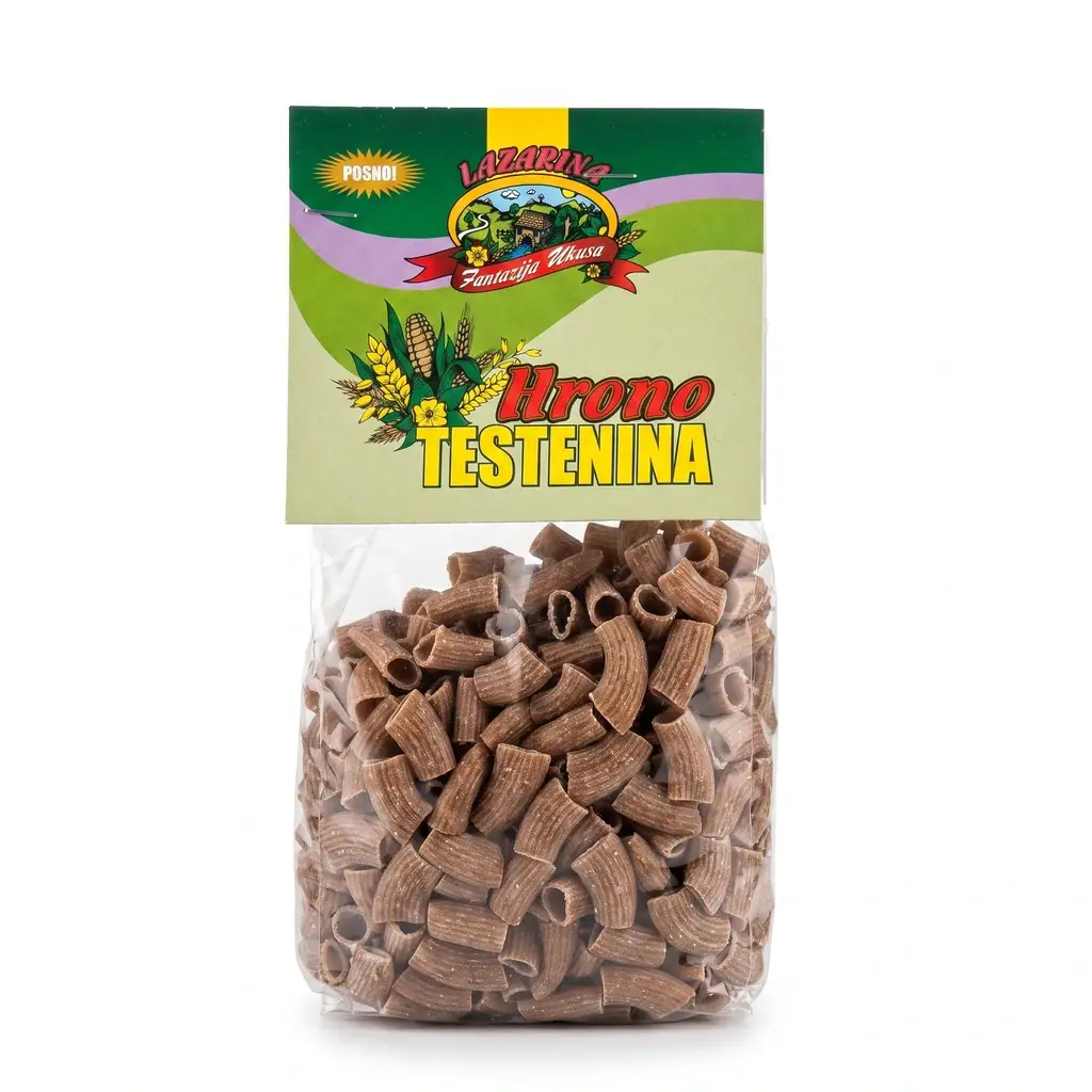 Hrono testenina 300 g Lazarina biotacka prodavnica zdrave hrane