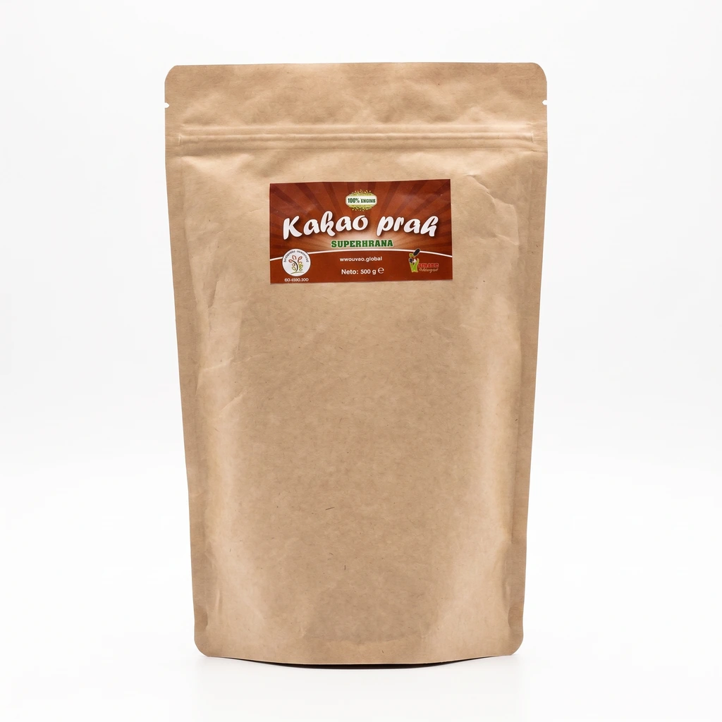 Kakao prah 500 g Vegana biotacka prodavnica zdrave hrane