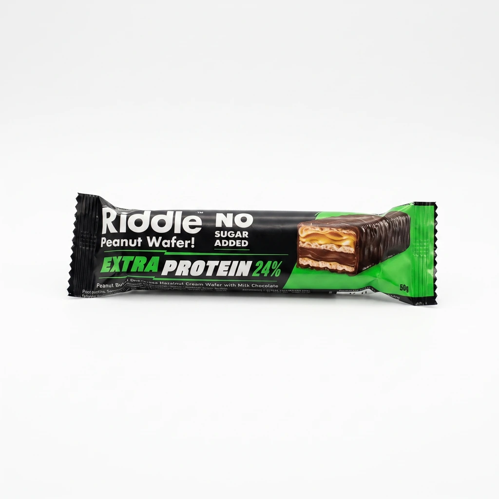 Kikiriki wafer sa lešnikom 50 gr Riddle biotacka prodavnica zdrave hrane