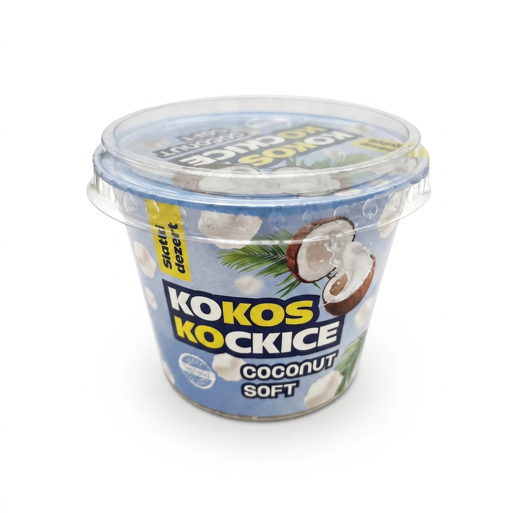 Kokos kockice 100 g Topfood biotacka prodavnica zdrave hrane