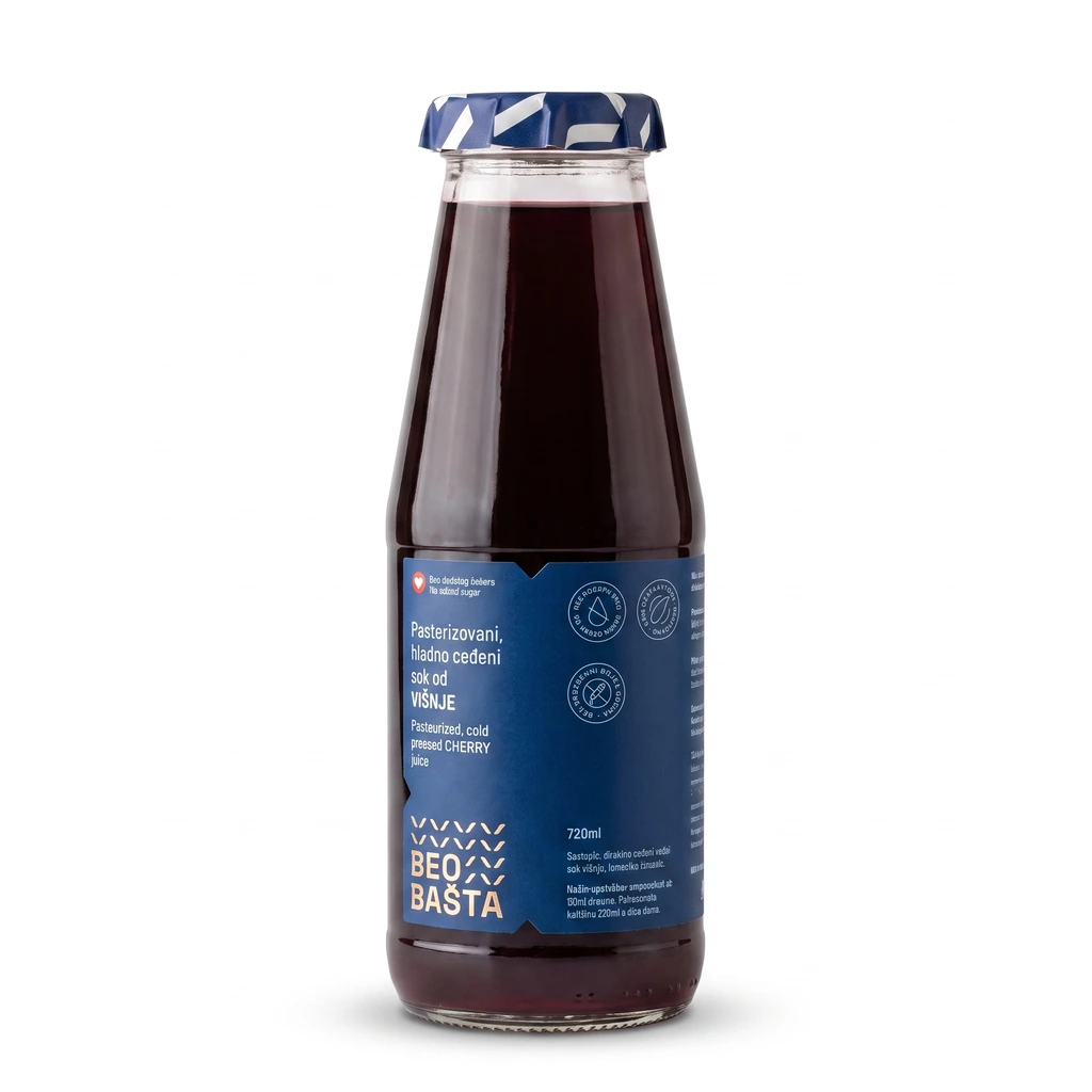 Matični sok od višnje 720 ml Beo Bašta biotacka prodavnica zdrave hrane