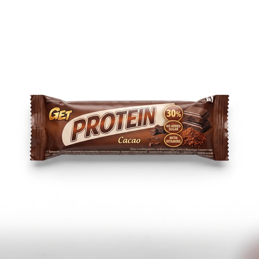 Protein bar kakao 45 g GET biotacka prodavnica zdrave hrane