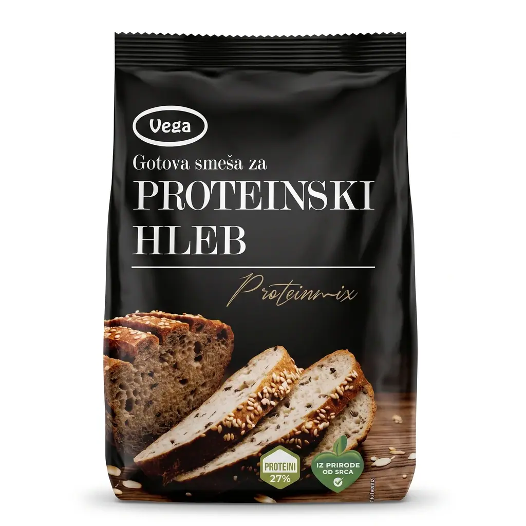 Smeša za proteinski hleb 500 g Vega biotacka prodavnica zdrave hrane